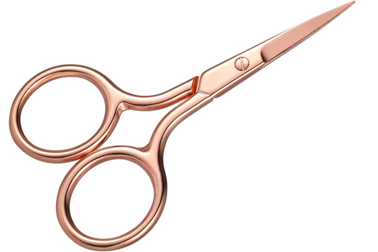 Rose Gold Eyebrow Scissors